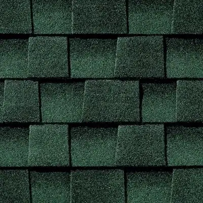 Hunter Green Timberline HDZ shingle